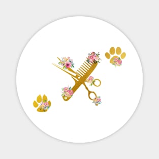 Pet Grooming Magnet